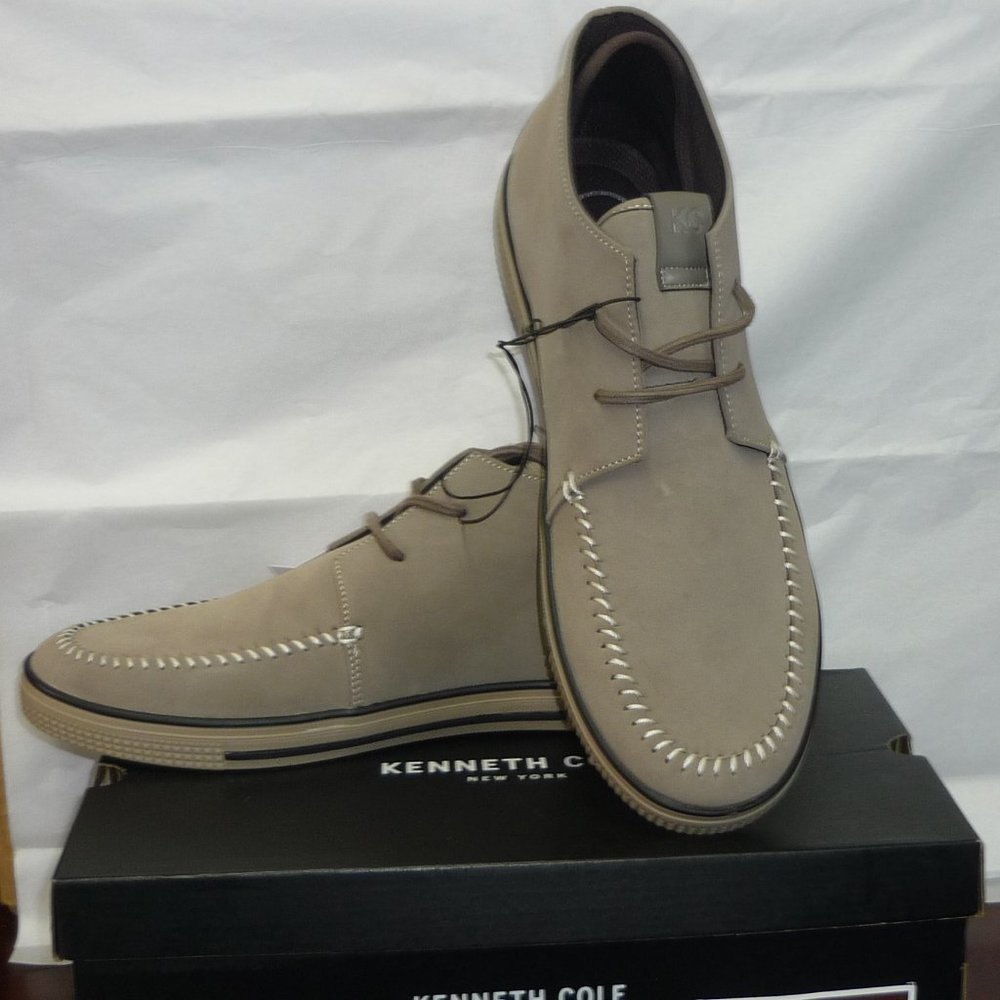 Men's Boots Kenneth Cole Shore Lace-Up Chukka size 9, 9.5, 10, 10.5, 11 NEW